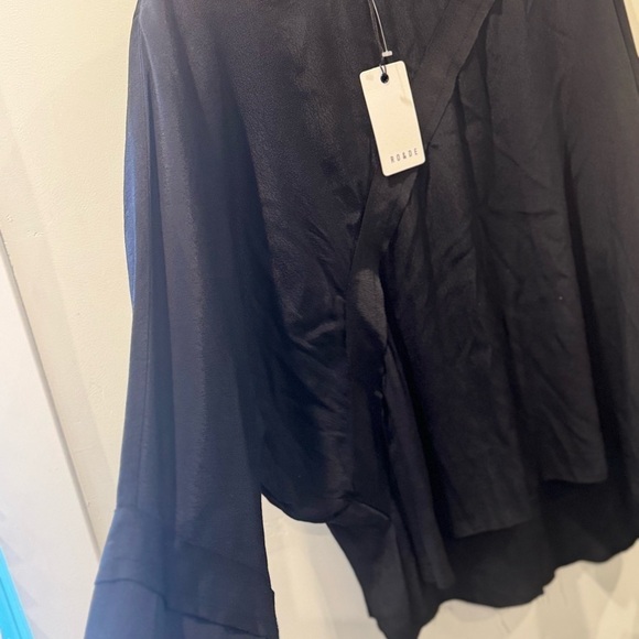 NWT Ro & De black boho blouse SZ M 🔥✨✨ - Picture 4 of 9